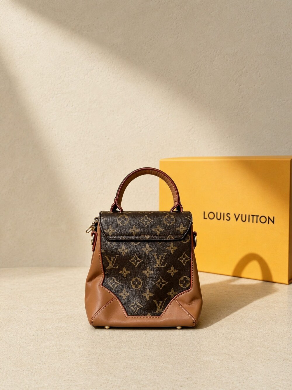 Louis Vuitton Dauphine Backpack with Gold Finish Hardware - Picture 3 of 5